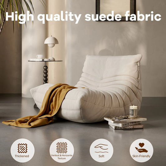 Modern Living Room, Adult Bean Bag Floor Sofa, Super Soft and Comfortable Memory Foam Lazy Sofa