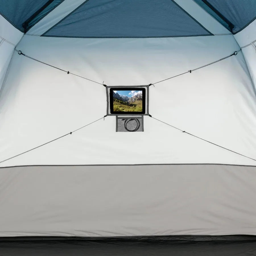 Ozark Trail 10' x 9' 6-Person Instant Cabin Tent with LED Light, 19.38 lbs
