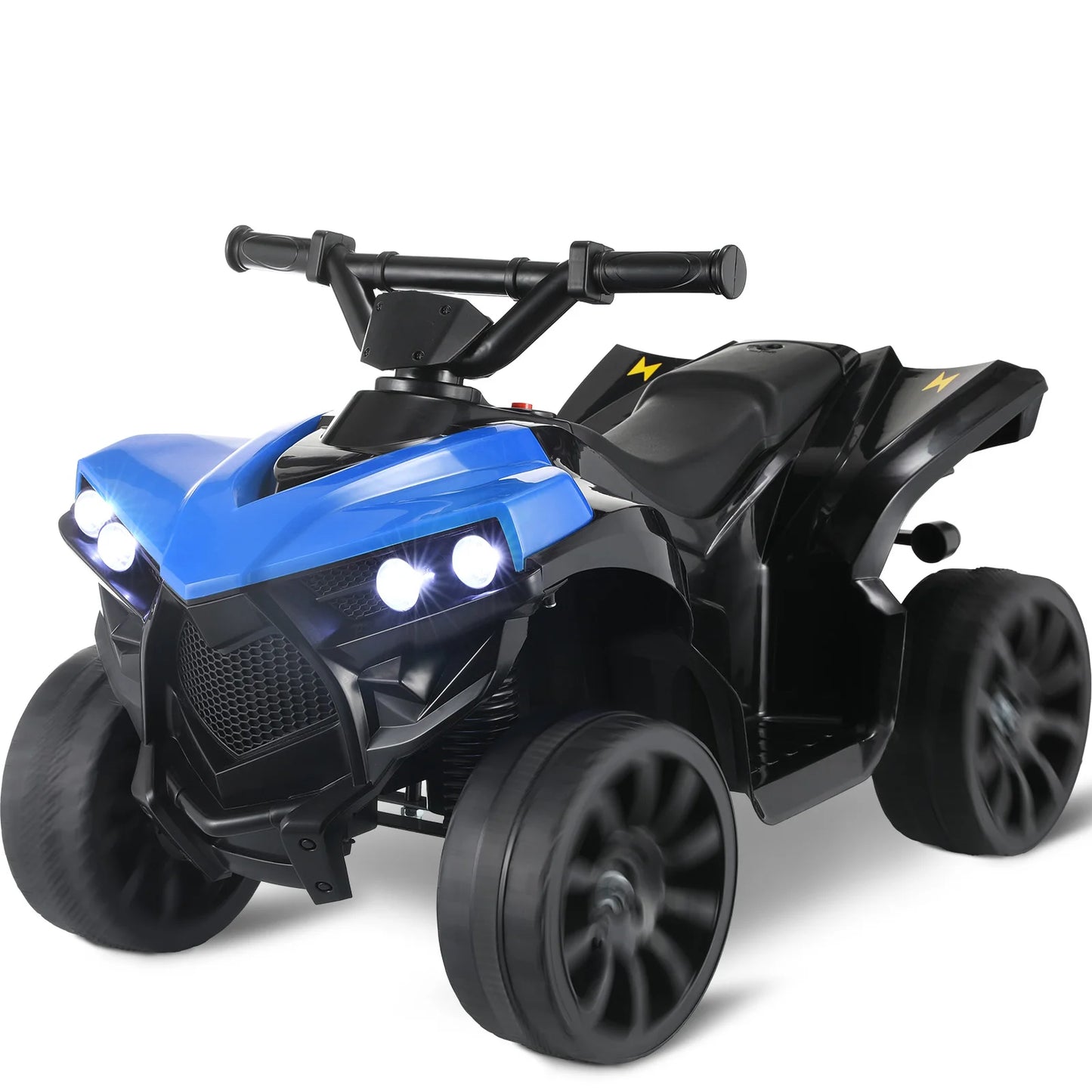 Kids Electric Car, 6V Toddler ATV  Ride-On Toy, 4-Wheel Battery Powered Motorbike/1-6 Years Old