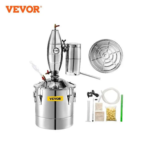 VEVOR 20L 30L 50L 70L Alcohol Distiller Machine Beer Brewing Equipment DIY Wine Moonshine Dispenser