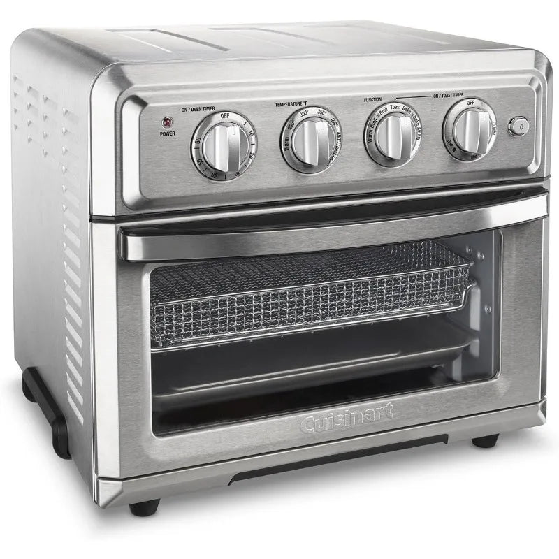 CUISINART Air Fryer + Convection Toaster Oven, 7-1 Oven, Stainless Steel, TOA-60