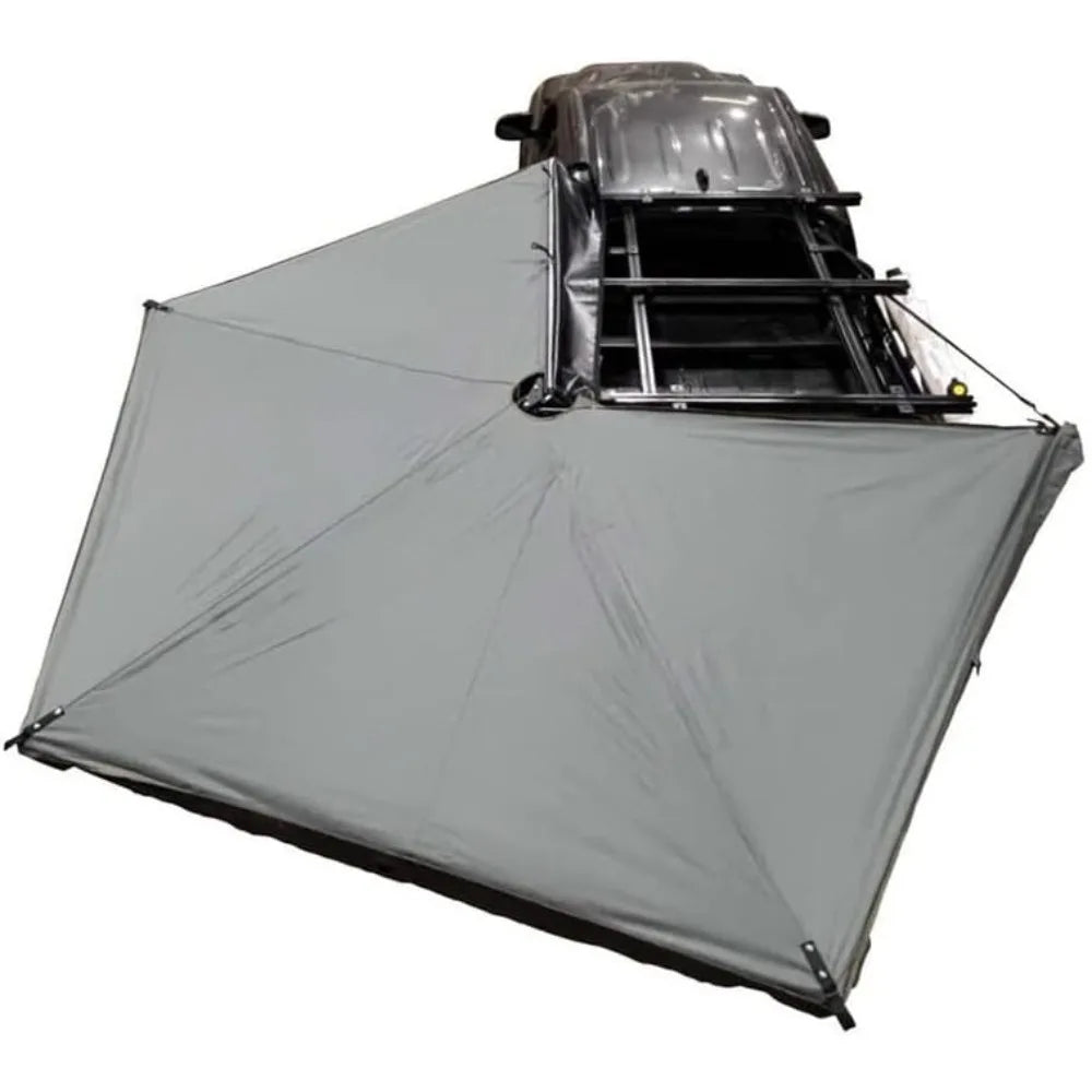 NEW - Dark Gray Drivers Side Awning ,Includes Black Travel Cover ,Full Coverage,Weather Resistant