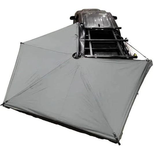 NEW - Dark Gray Drivers Side Awning ,Includes Black Travel Cover ,Full Coverage,Weather Resistant