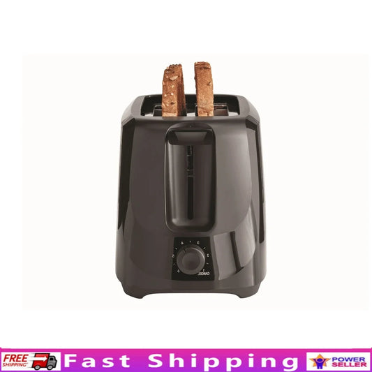 2-Slice Toaster with 6 Shade Settings Removable Crumb Tray Auto-Centering Guides Easy Cleanup
