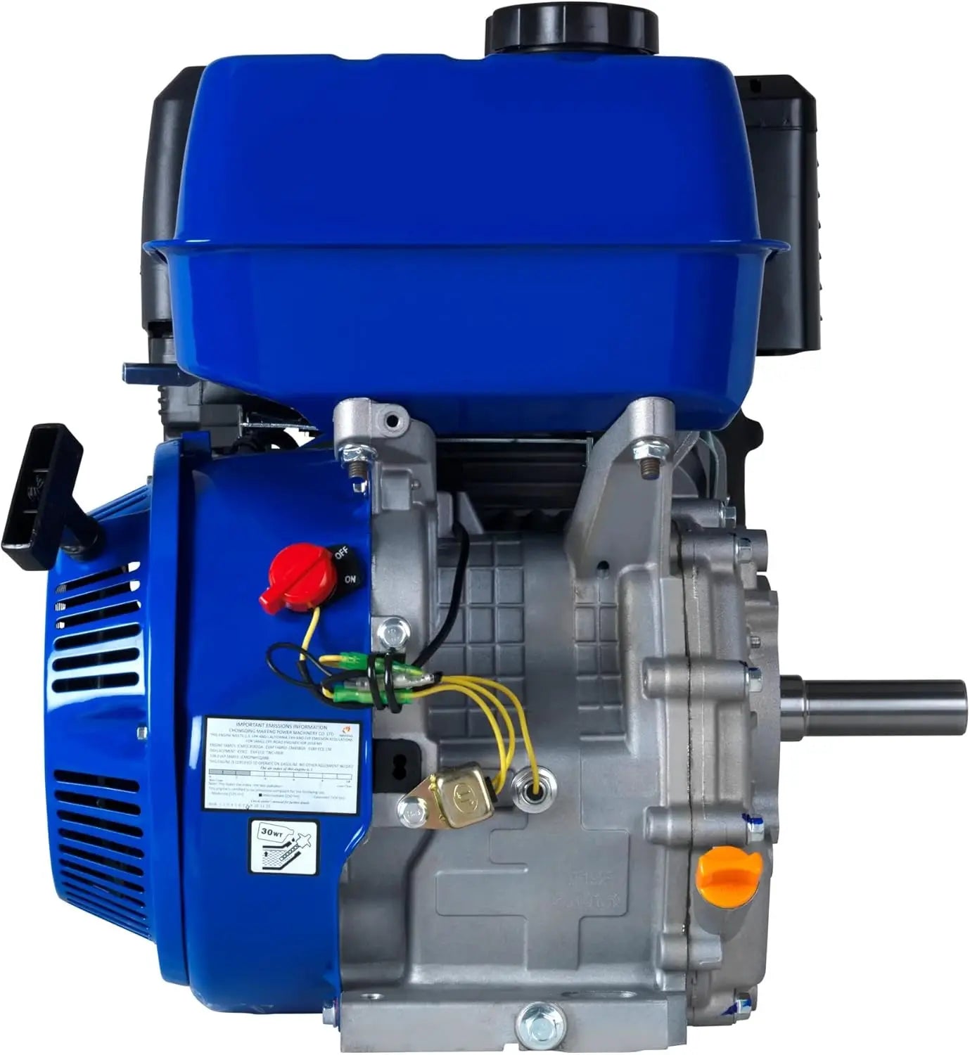 DuroMax XP16HP 420cc Recoil Start Gas Powered 50 State Approved, Multi-Use Engine, XP16HP, Blue