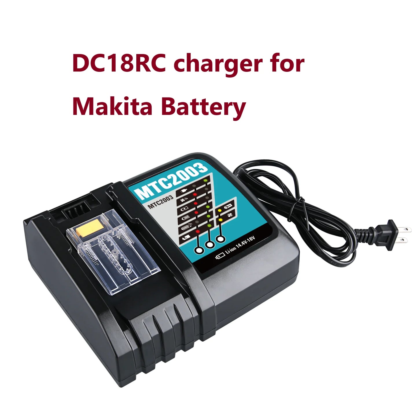 BL1850B 5000mAh 18V Battery& Charger for18v Power Tool  LED Li-ion LXT BL1830 BL1860
