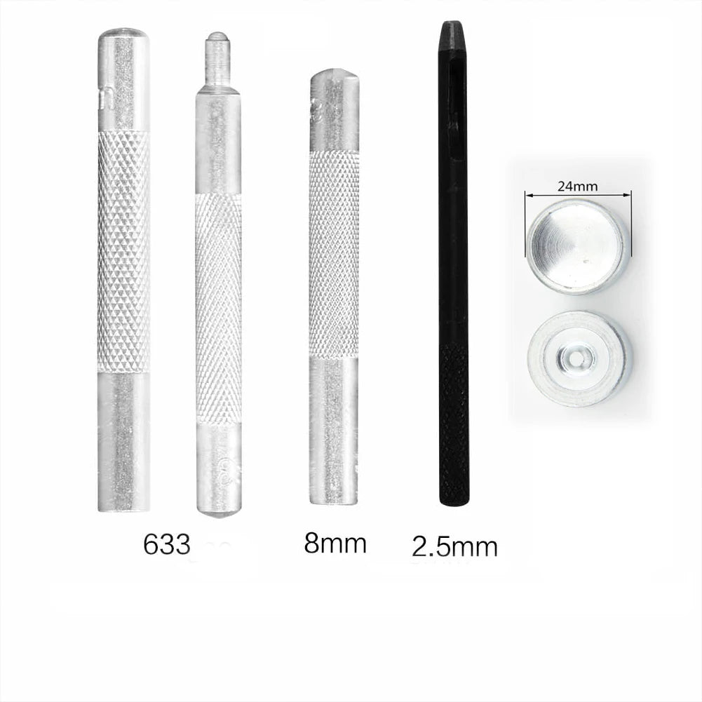 44 Pcs Retro Leather Craft Tools Kit Stitching Sewing Beveler Punch Work Hand Tool