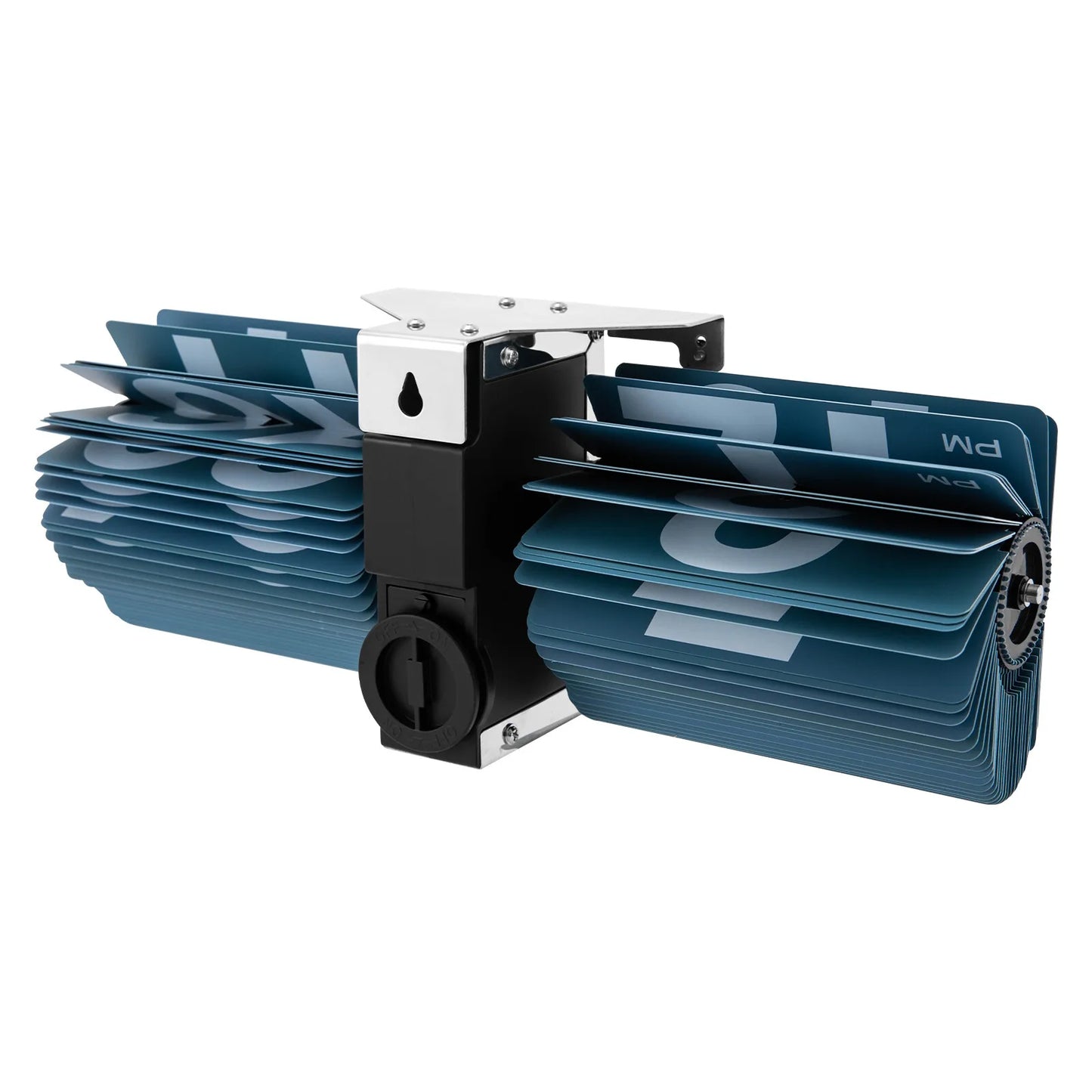 Retro Digital Flip Desk Clock, Shelf Clock, Battery Powered, Flipping Out Wall/Tabletop Flip Clock