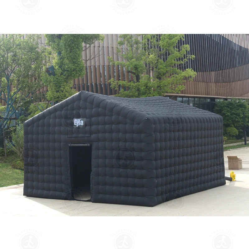 20ft-6m Large Black Nightclub Tent Inflatable Party Tent Inflatable Disco Nightclub Tent For Event