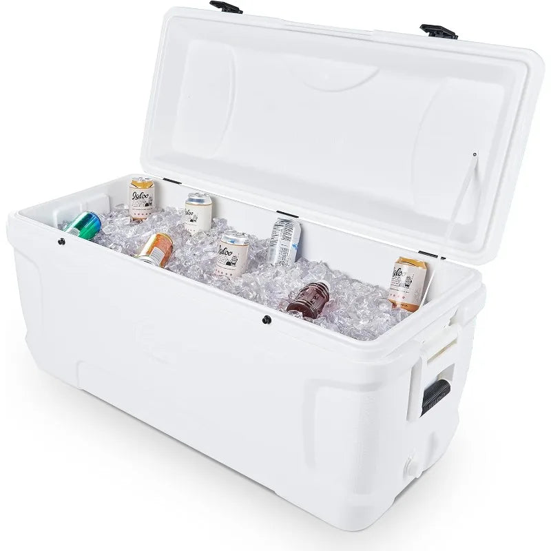 Igloo 150 QT White Marine Polar Contour Insulated Cooler，18.69"D x 41.63"W x 20.25"H