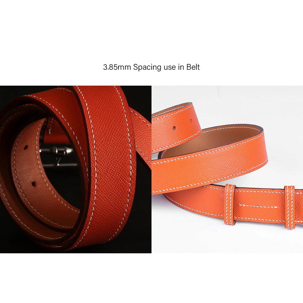 WUTA 1pc High Quality Sharp Leather Chisel French Style Pricking Iron Die-steel/ Punching Tool