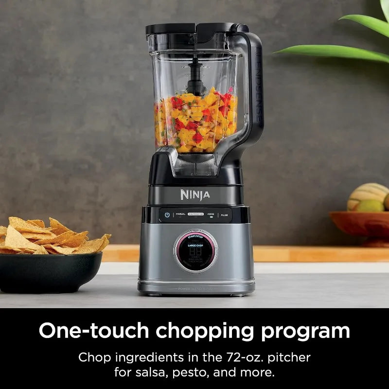 Ninja TB201 Detect Power Blender Pro, BlendSense Technology/1800 Peak Watts, 72 oz. Pitcher,Blender