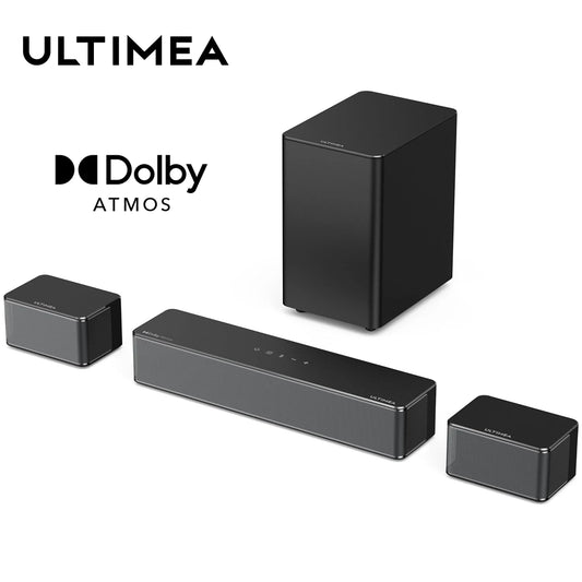 ULTIMEA 5.1 Soundbar with Dolby Atmos for Smart TV, 3D Surround Sound System, Sound Bars for TV