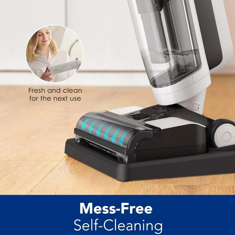 Tineco iFLOOR 3 Breeze Complete Wet Dry Vacuum Cordless Floor Cleaner and Mop For Hardwood Floors