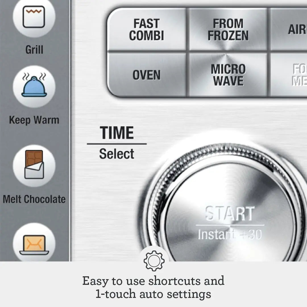 Breville, The Combi Wave 3 in 1 Microwave, Brushed Stainless Steel