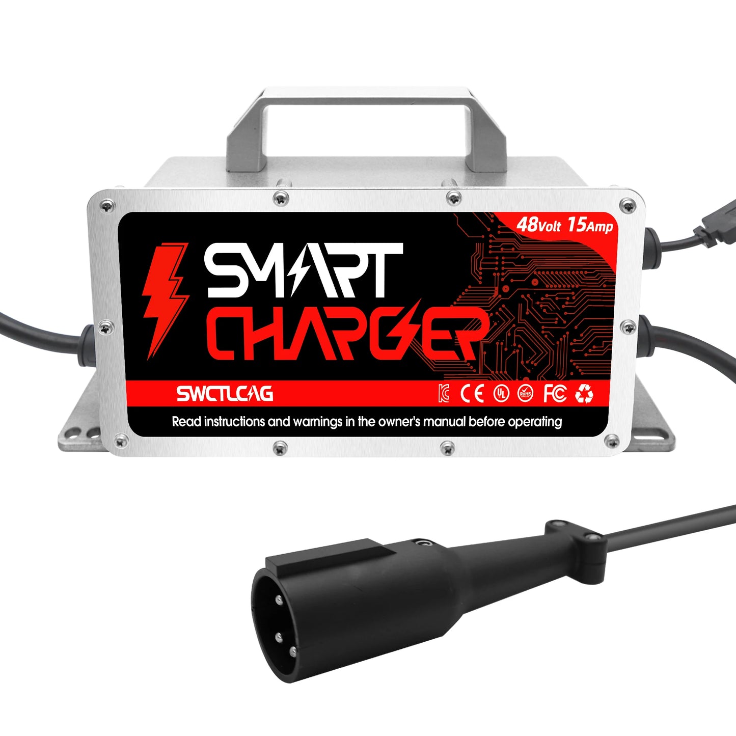 48V 105Ah LiFePO4 Lithium Ion Battery Golf Cart Built-in Smart 200A BMS 6000+ Cycles 12.8kW Replacement for Lead-Acid Batteries