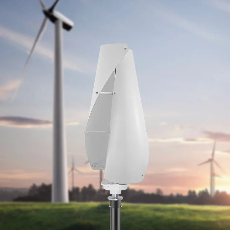 Generators Portable 12V 400W Vertical Levitation Axis Wind Turbine Generator w/ Controller MPPT