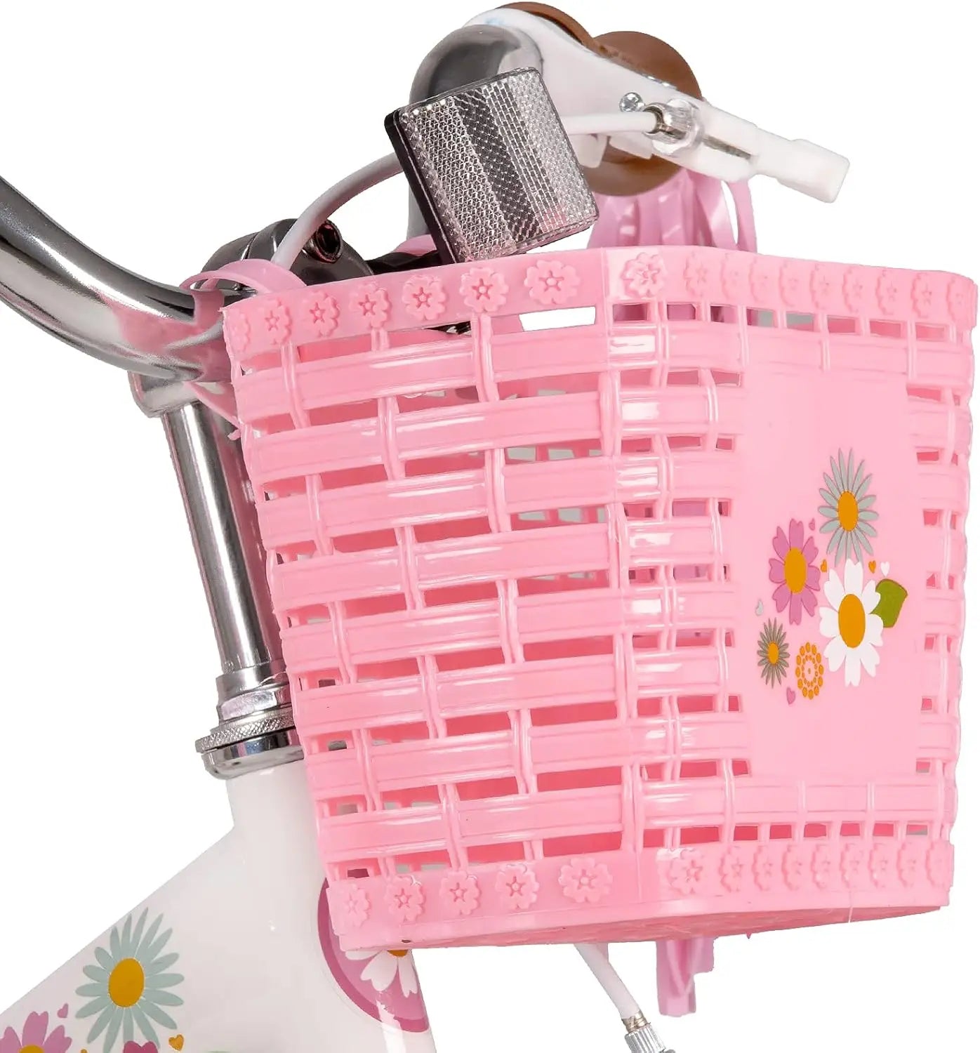 Little Daisy Kids Bike Ages 2-7 Years, 14 Inch Girls Bikes w/Doll Bike Seat & Streamers