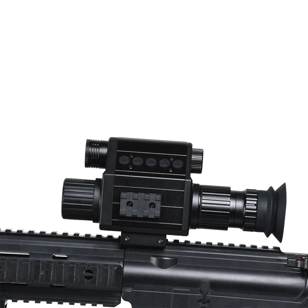 Digital Night Vision Riflescope 940nm IR Scope Sight Monocular 5X Zoom HD 1080P Video Photo 300m
