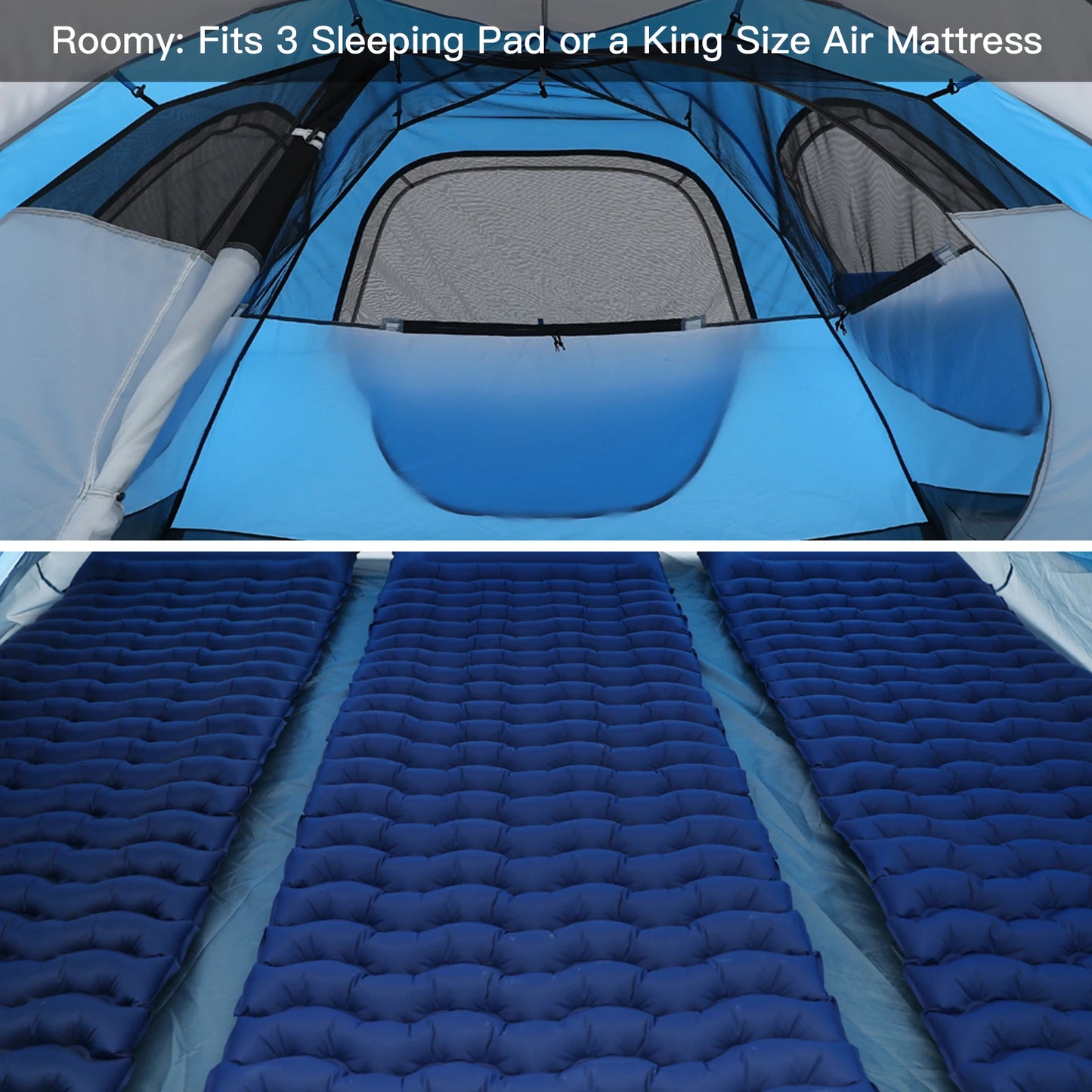 Tent 3-4 Person Large Space Quick Full-Automatic Opening One Bedroom Sunscreen with Rainfly