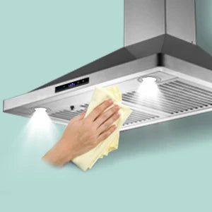 Wall Mount Kitchen 30" Duct Convertible Range Hood 700CFM, 3 Speed/LED Light Range Hood USYS0375A
