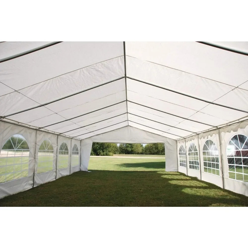 WPIC Heavy Duty Upgraded Galvanized 20'x20' Gazebo Wedding Tent, Carport Tent Or  Outdoor Event Tent