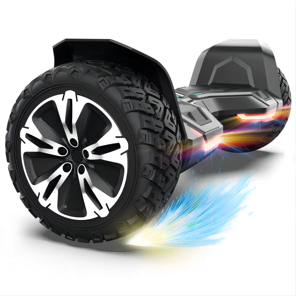 8.5 inch All Terrain Off Road Hoverboard w/Bluetooth Speakers and LED Lights, UL2272 Self Balancing