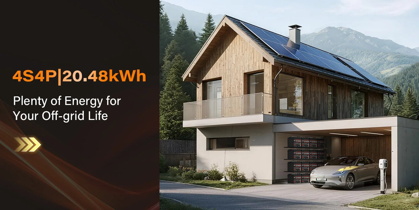 Humsienk LiFePO4 Lithium Battery 12V 100AH MAX With 100A BMS Protect Portable