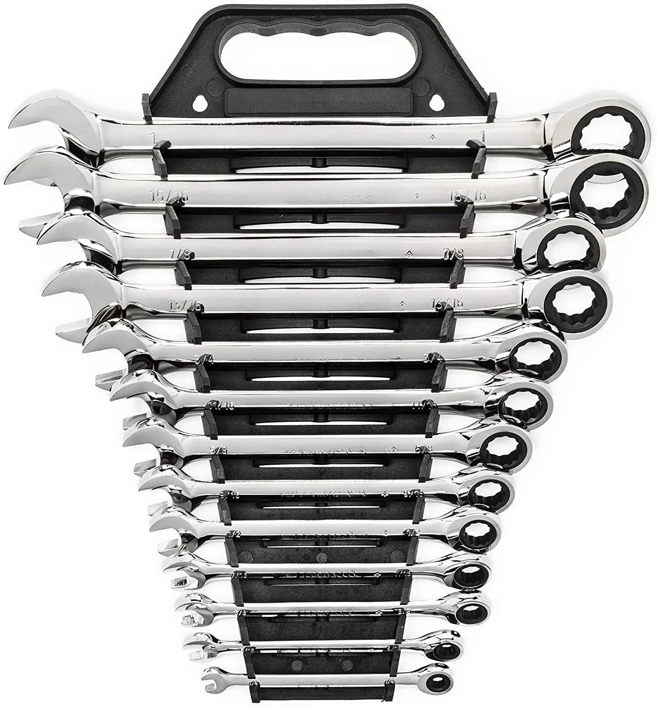 13 Piece 12 Point Ratcheting Combination Wrench Set SAE | 9312