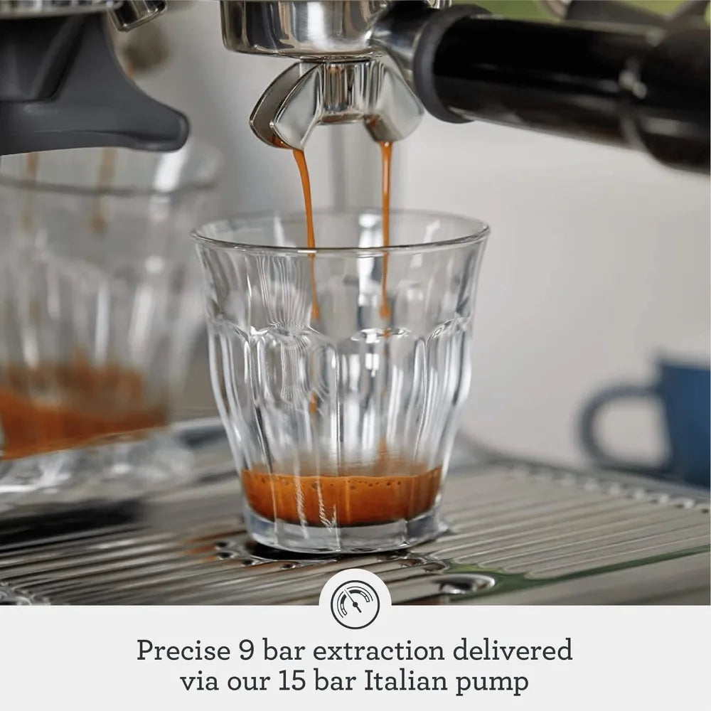 Breville Express Espresso Machine BES870XL, Brushed Stainless Steel