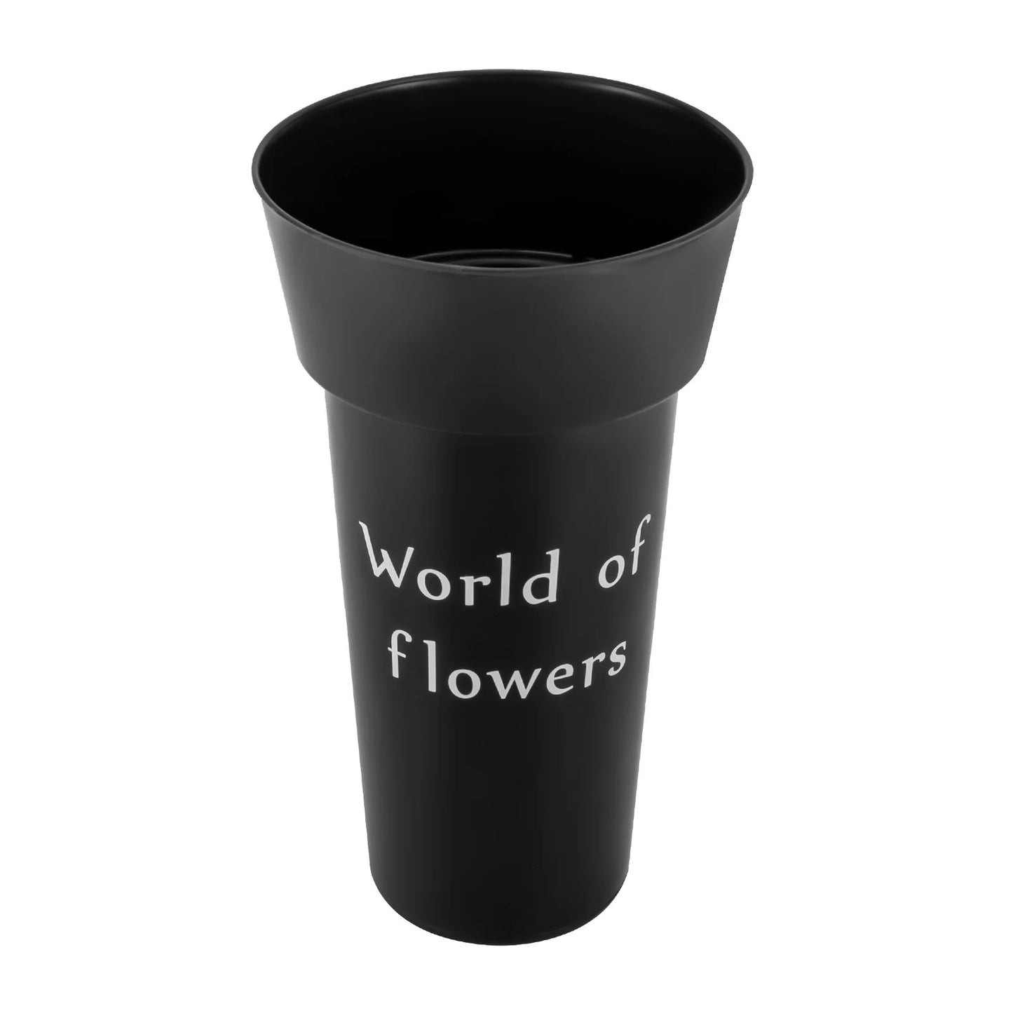3 Layers Flower Display Stand with 12PCS Black Buckets,Metal Moving Plant Stand w/Wheels Display