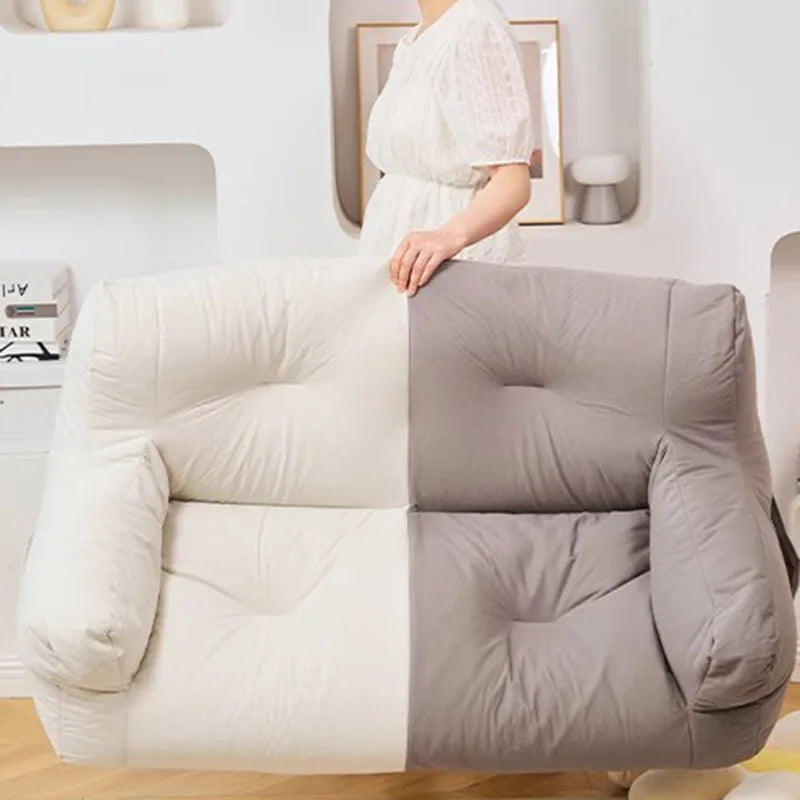 Modern Modern Bean Bag Sofa Relax White Armchair Funda Bean Bag Sofa