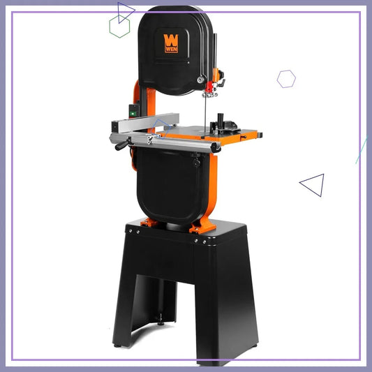 14" Industrial Band Saw, 1 HP Dual-Voltage 120V/240V, Two-Speed Metal Cutting w/Cast Iron Table