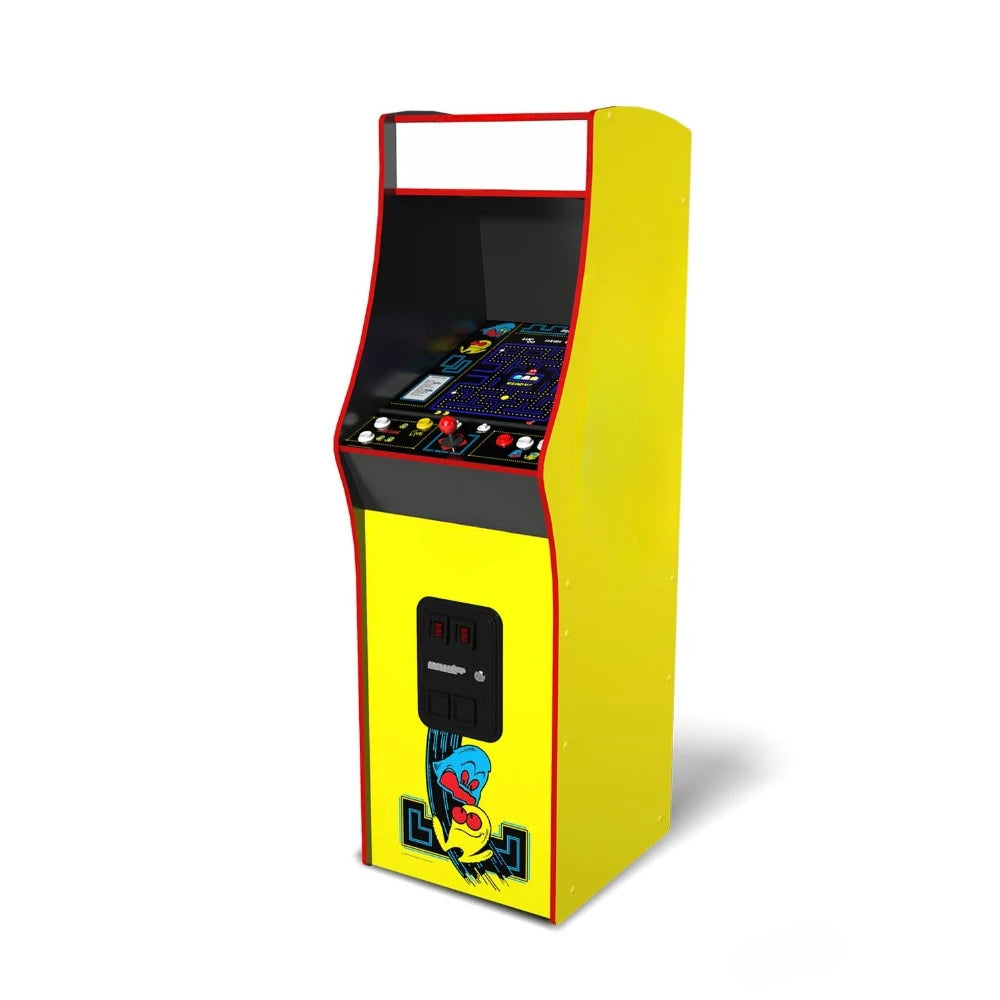 Coin Operated Games PAC-Man Deluxe Arcade Machine for Home - 5 Feet Tall - 14 Classic Games