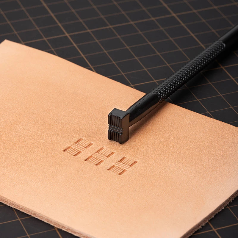 WUTA Leather Stamping Tools Skin Stamps Kit Carving 20Pcs Patterns Craft Embossing Punch Set