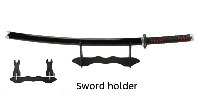 High quality Vergil Yamato 4 5 Katana Sword Wooden Cosplay/Dark Slayer Yama Sword w/belt and stand