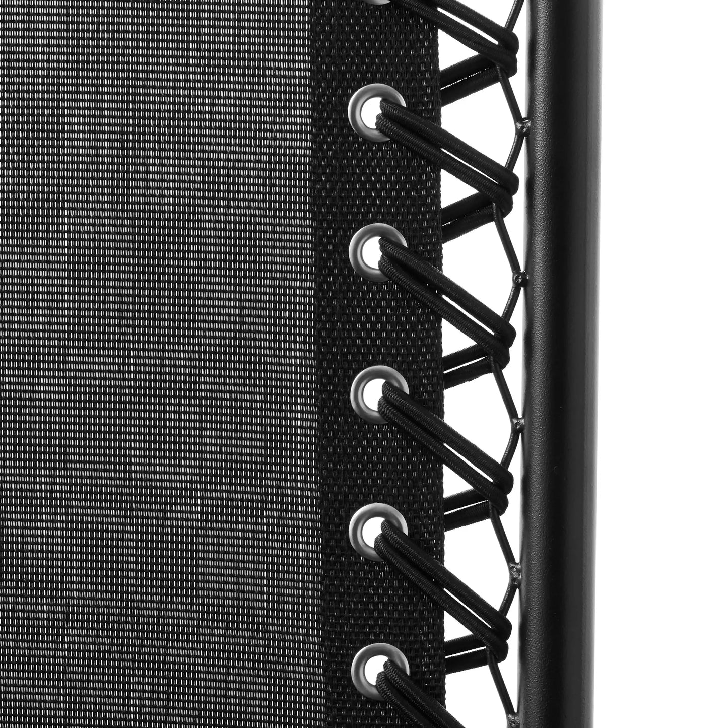 Mainstays Reclining Zero-Gravity Outdoor Lounge Chair Set of 2 with Cup Holder Gray