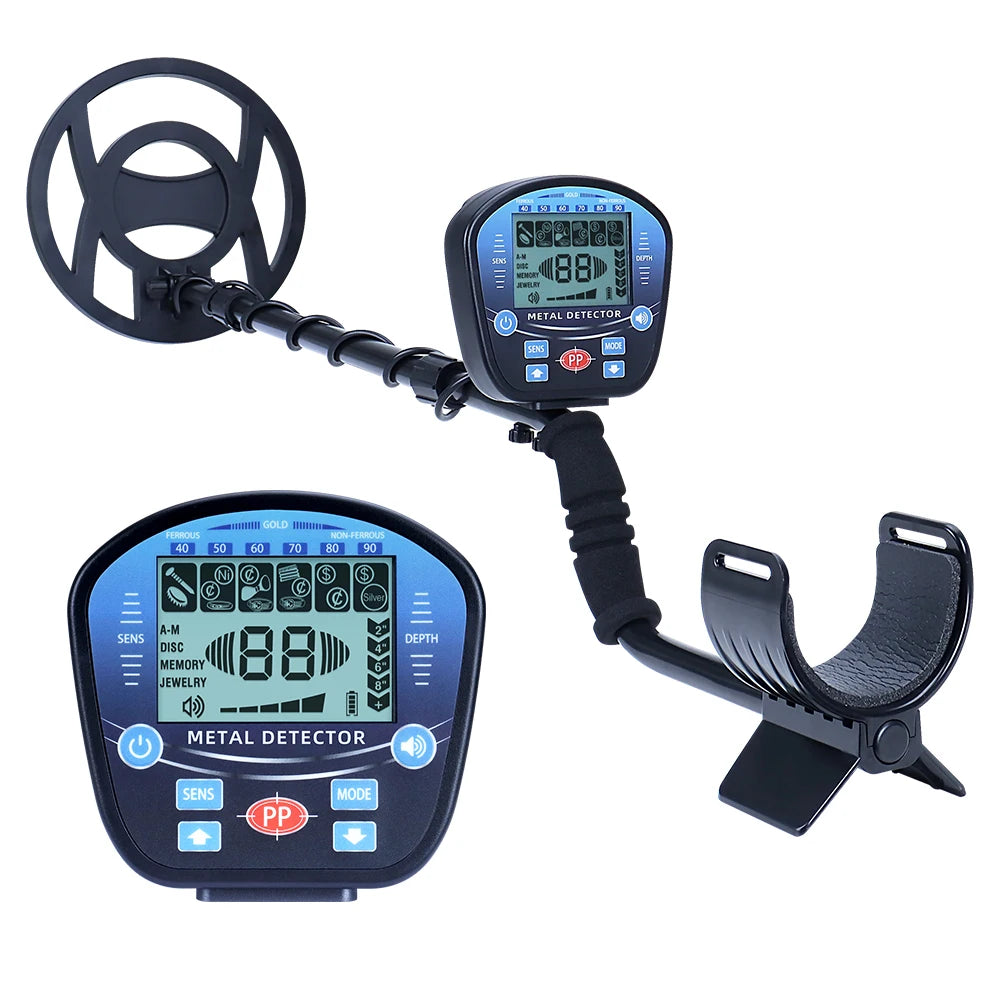 Professional high-sensitivity underground metal detector/LCD target identification