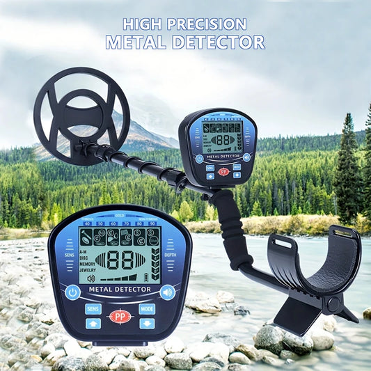 Professional high-sensitivity underground metal detector/LCD target identification