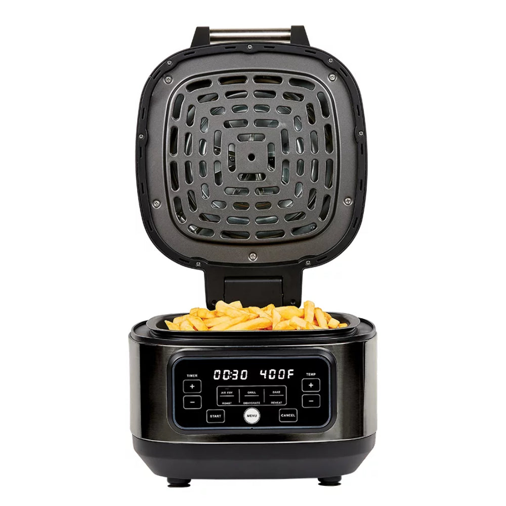 POWER XL Grill Air Fryer Home, Black, 5.5 Quart Friteuse