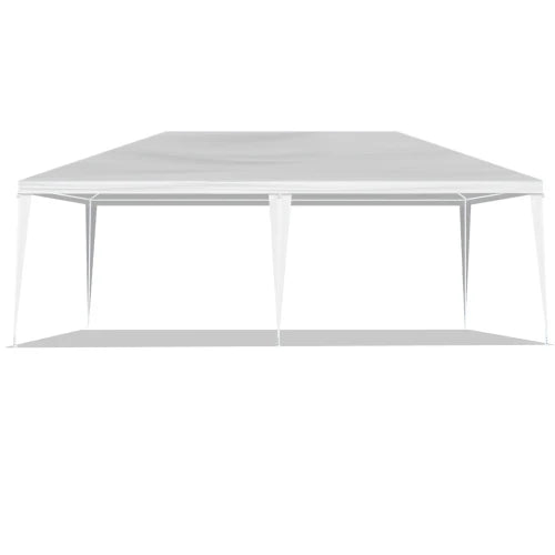 10 x 20 foot oversized activity tent with 6 flexible side panels, suitable for weddings/restaurants