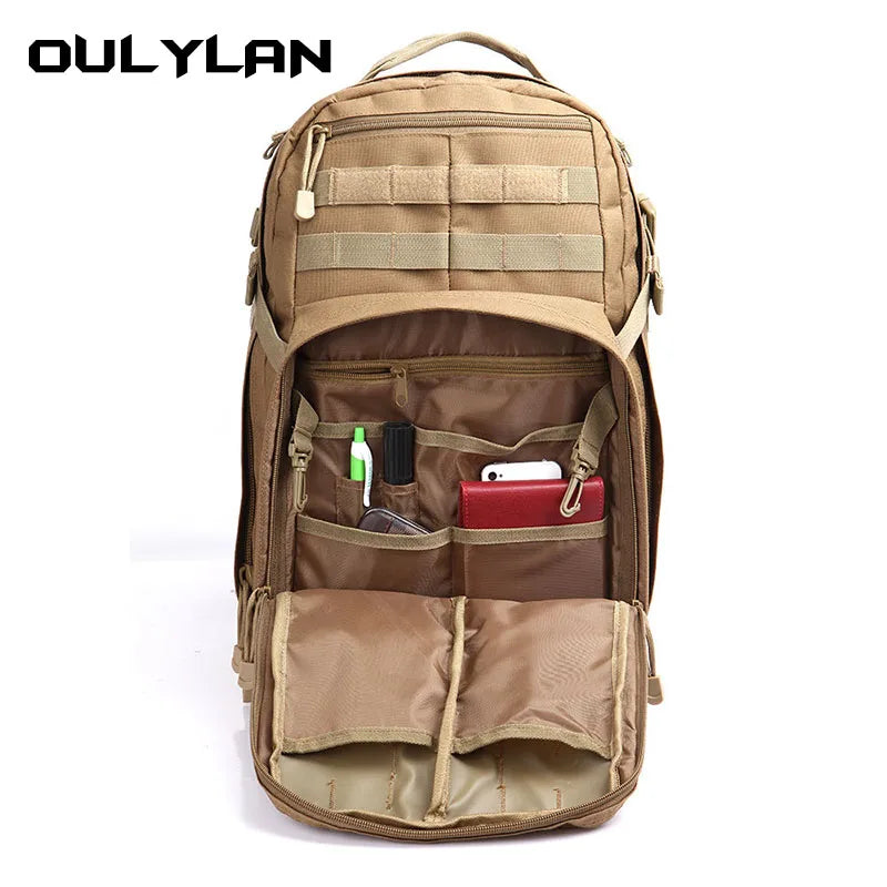 Military Backpack Hiking Assault Tactical Men Travel Bag 25L Field Adventure Camouflage Rucksack