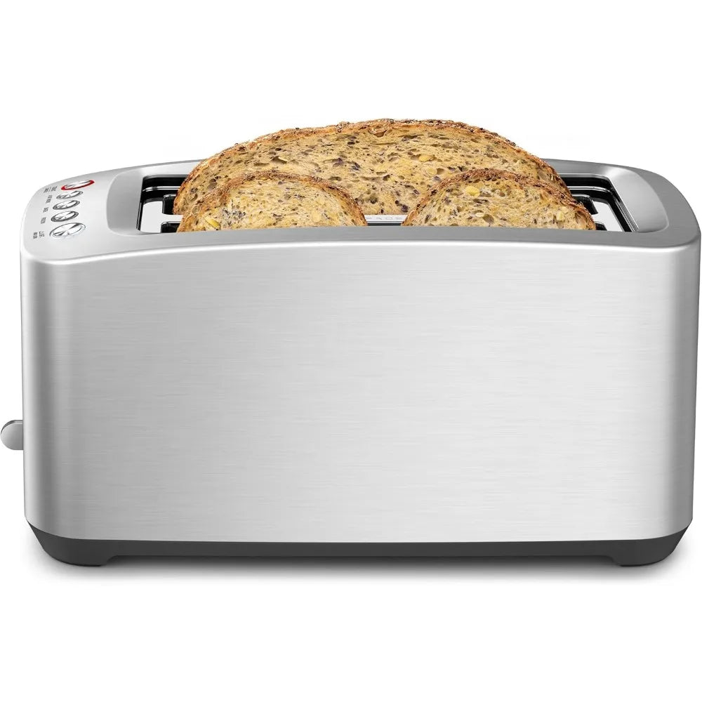 Breville Smart Toaster, 14.9 x 7.7 x 7.5 inches, Stainless Steel