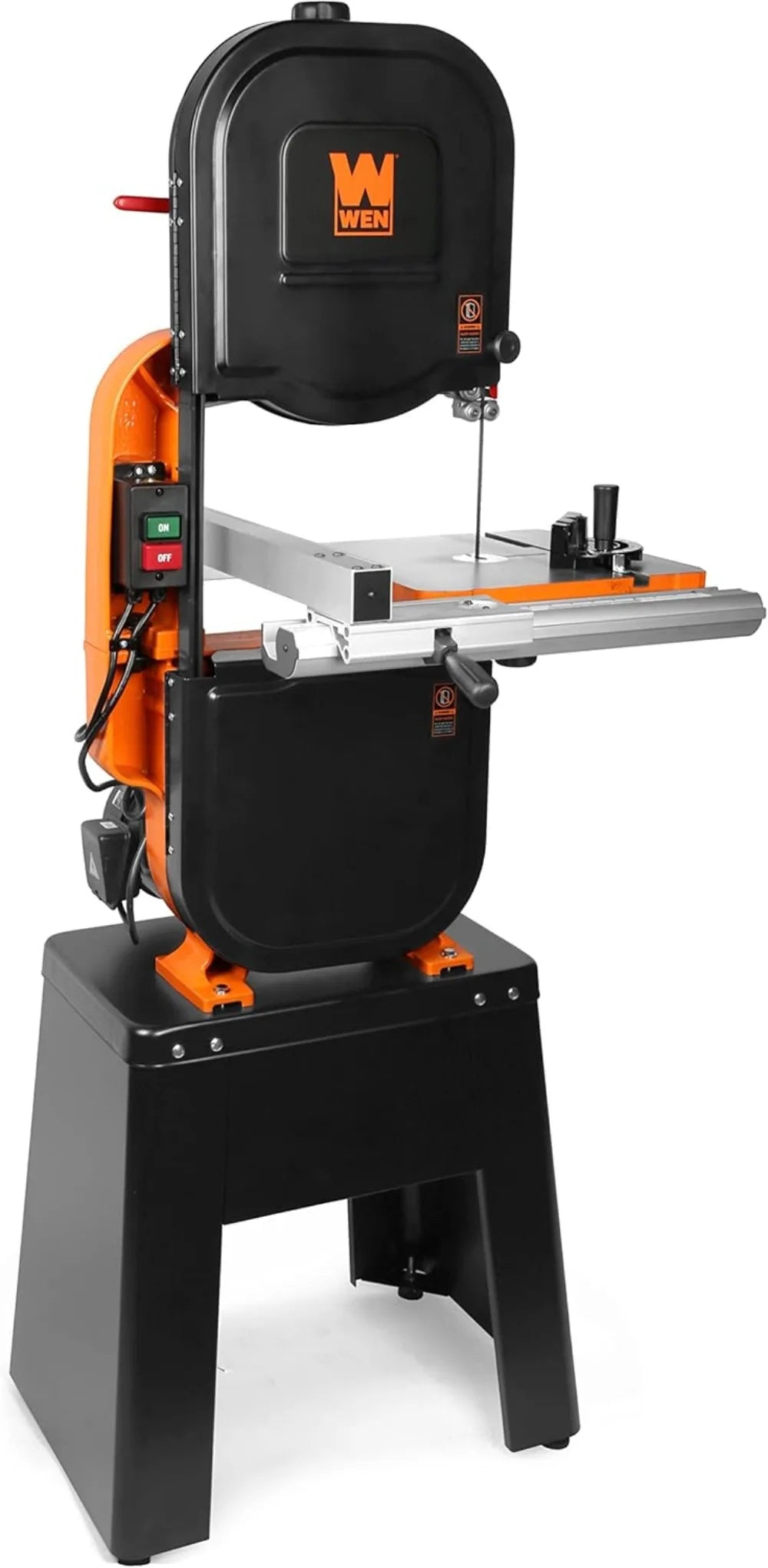 14" Industrial Band Saw, 1 HP Dual-Voltage 120V/240V, Two-Speed Metal Cutting w/Cast Iron Table