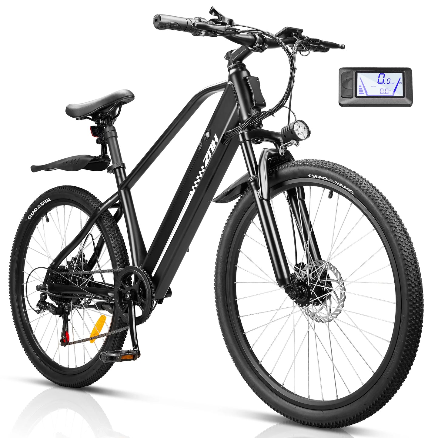 Electric Bicycle 1000W Peak Motor,48V Removable Battery Electric Bike,20MPH,7-Speed,26"Tire E-bike