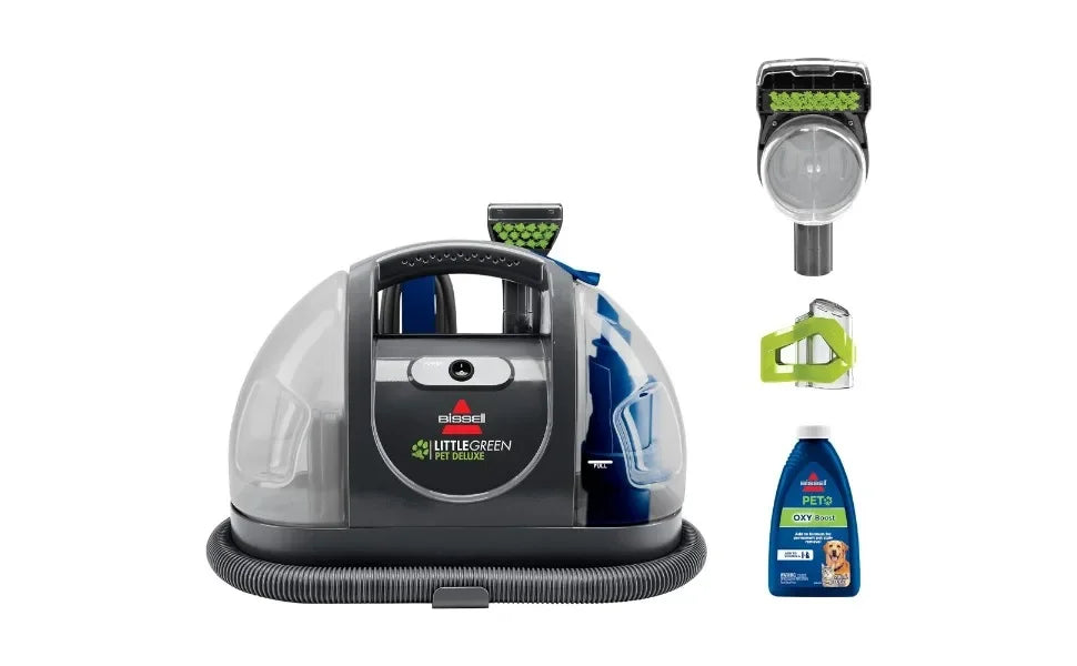 Deluxe Portable Carpet Cleaner & Car/Auto Detailer/PORTABLE & VERSATILE DESIGN/Easily clean surfaces