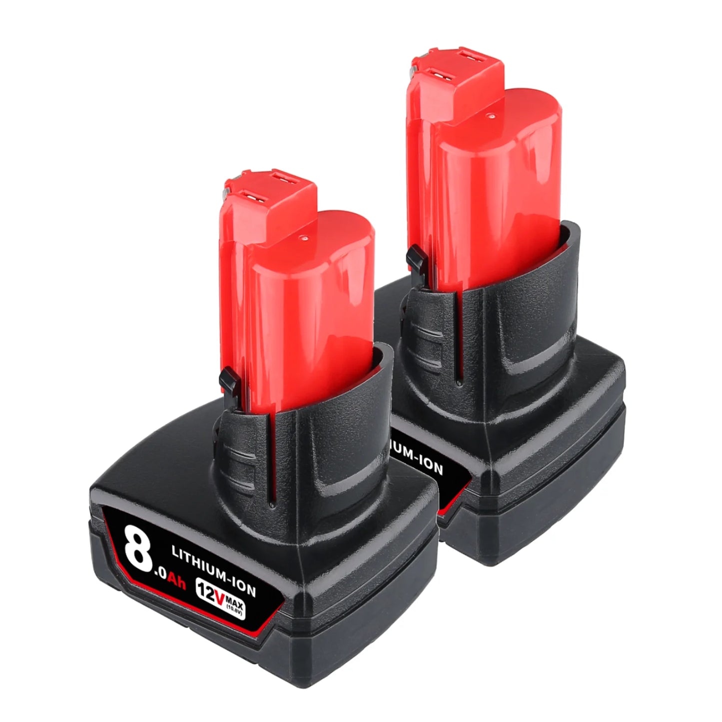 2PACK M12 12V 8.0Ah Battery Milwaukee Li-Ion Battery 48-11-2420 48-11-2411 48-11-2440 48-11-240