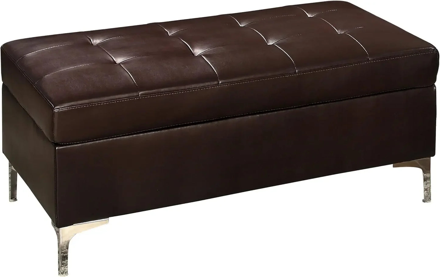 Sofa, 109-inch X 108-inch, L-Shaped Sofa, PU Leather Cover, Living Room Furniture, Recliner Sofa