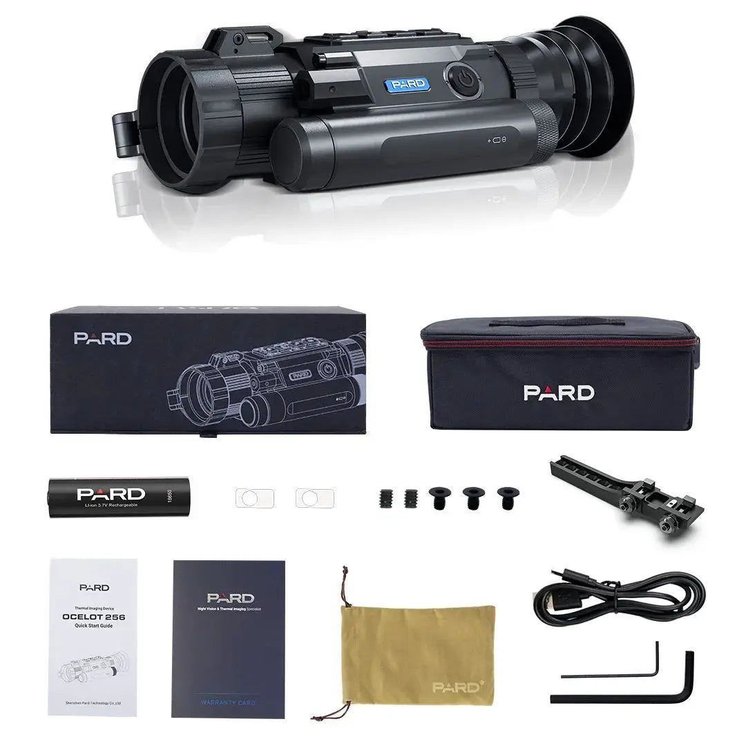 PARD Ocelot 256 Thermal Imaging Scope w/o Rangefinder 19mm lens Sensor 256*192 6000J Resistance WIFI
