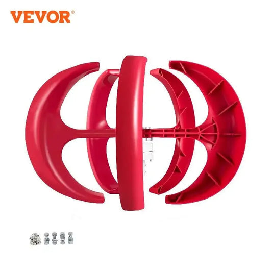 VEVOR Vertical Axis Wind Turbine Generator 12V 100W/400W/600W Alternative Energy Generator VAWT